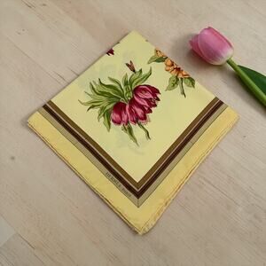 Hermes Quai aux Fleurs Vintage Silk Scarf